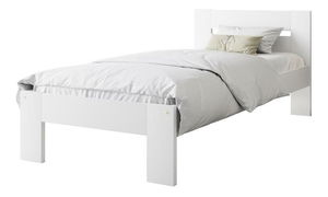 Jednolůžková postel 90 cm Matilly (bílá)
