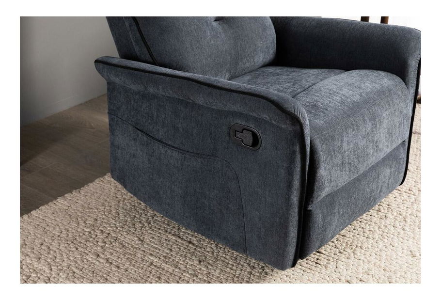 Polohovací křeslo Trato (šedá)