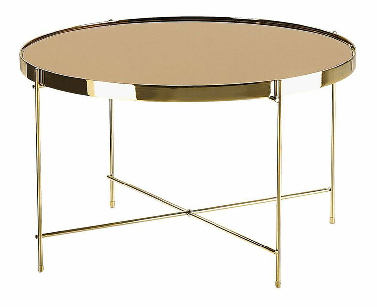 Konferenční stolek LACE (zlatá)