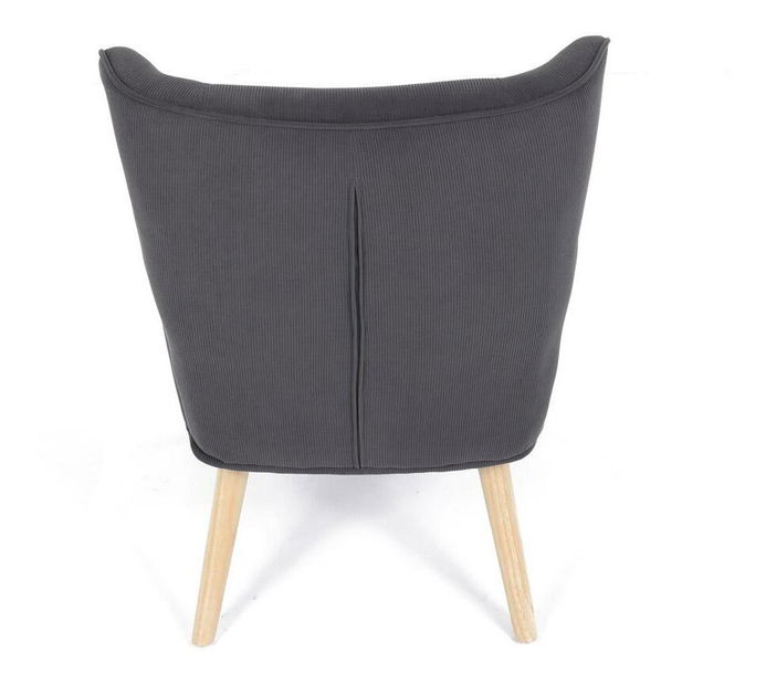 Křeslo Atribuian (tmavě šedá)