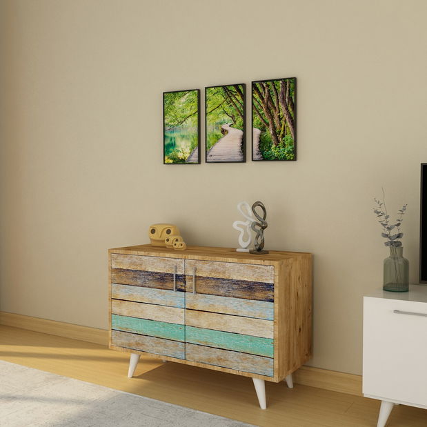 Skříňka Dilli (Vícebarevné)