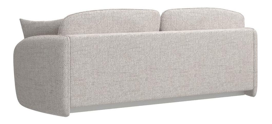 Pohovka trojsedačka Sheila (žlutobílá + černá)