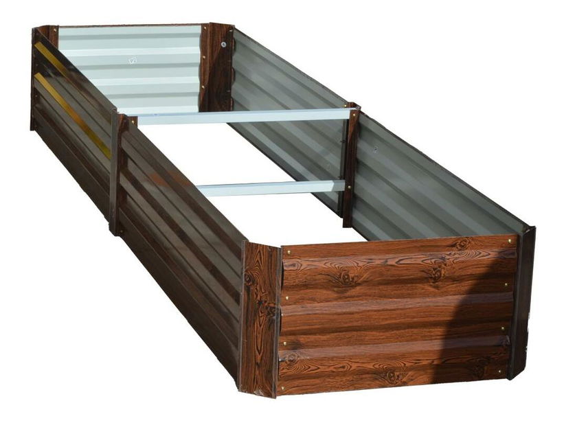 Vyvýšený záhon 7 Naipes (hnědá)