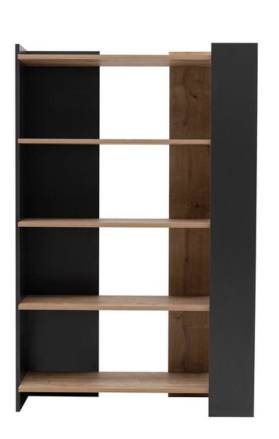 Regál Tilata (dub safírový + antracit)