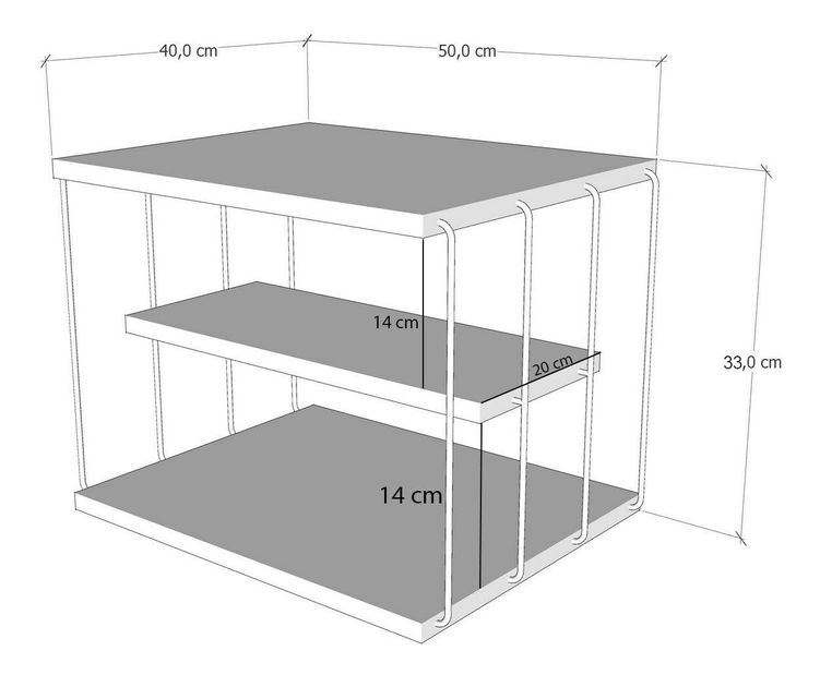 Příruční stolek Lifia (žlutá + černá)