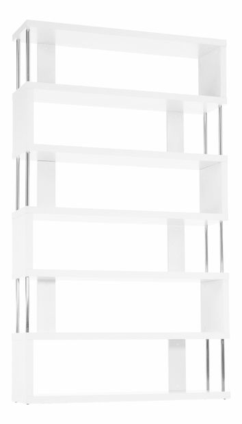 Regál Aboyne FP 6D bílá