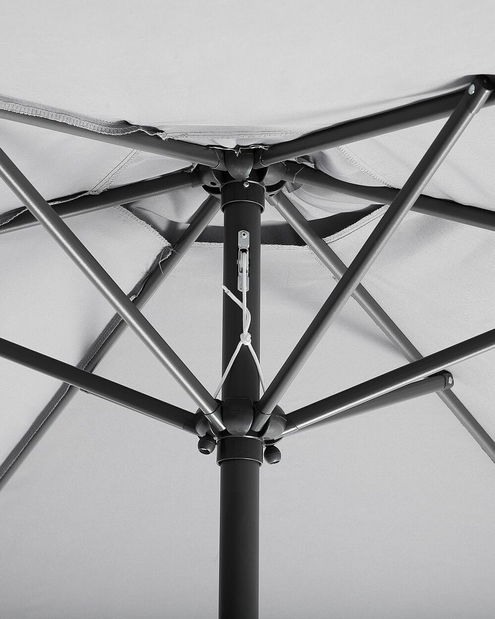 Zahradní slunečník VARSIA (světle šedá)