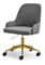 Kancelářská židle Mio M (šedá + černá)