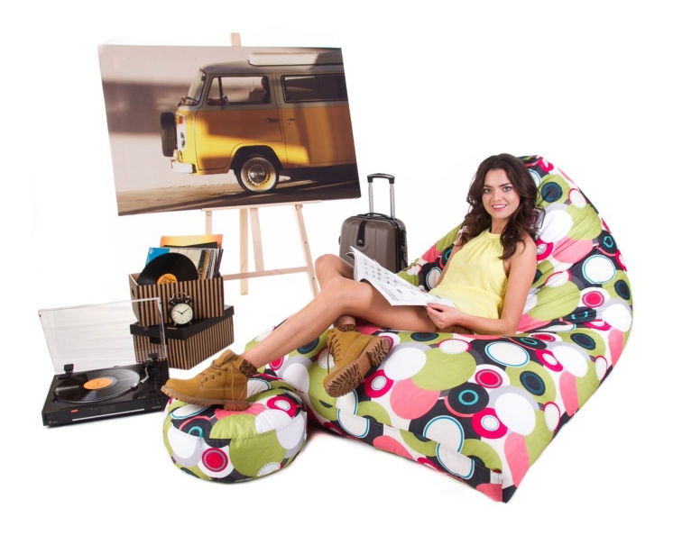 Sedací vak Cory XXXXL (podnožka ZADARMO) (TD 272)