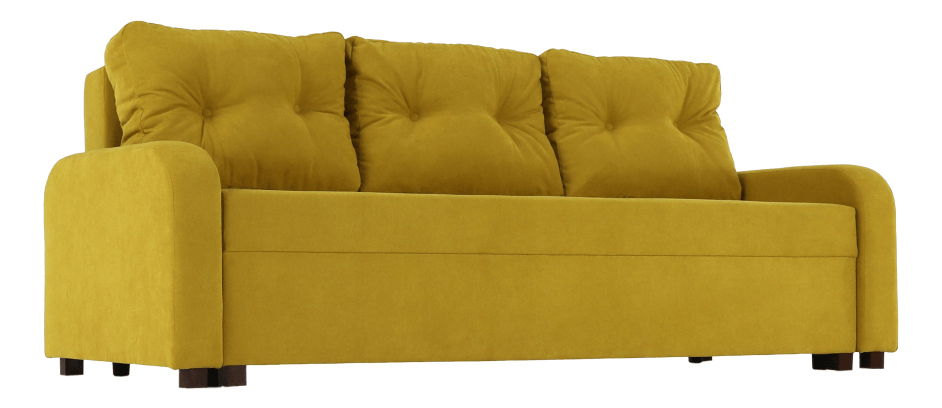 Rozkládací pohovka Porta (hořčicová)