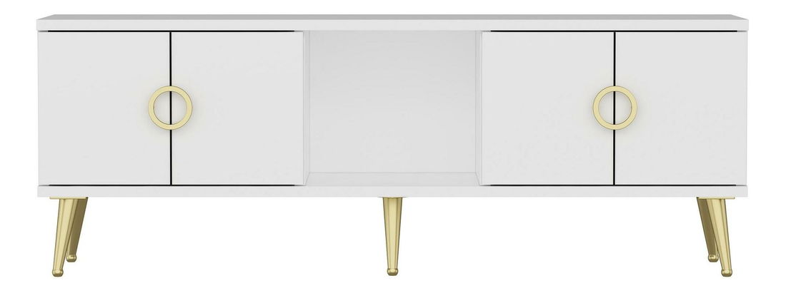 TV stolek/skříňka Tesobu (bílá)