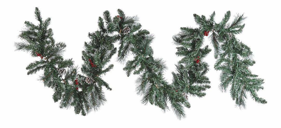 Vánoční girlanda 150 cm Wipton (zelená) (s osvětlením)