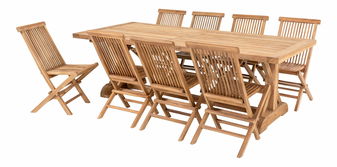 Zahradní set Vvavoriaina (přírodní)