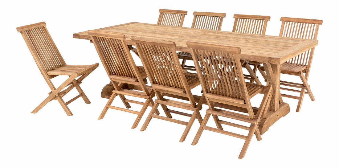 Zahradní set Vvavoriaina (přírodní)