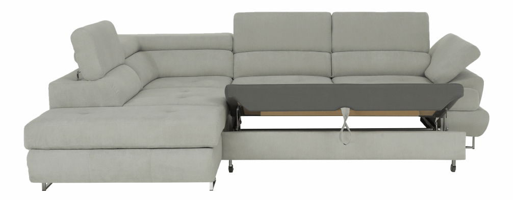 Rohová sedací souprava Bjorn (L) (světle šedá)