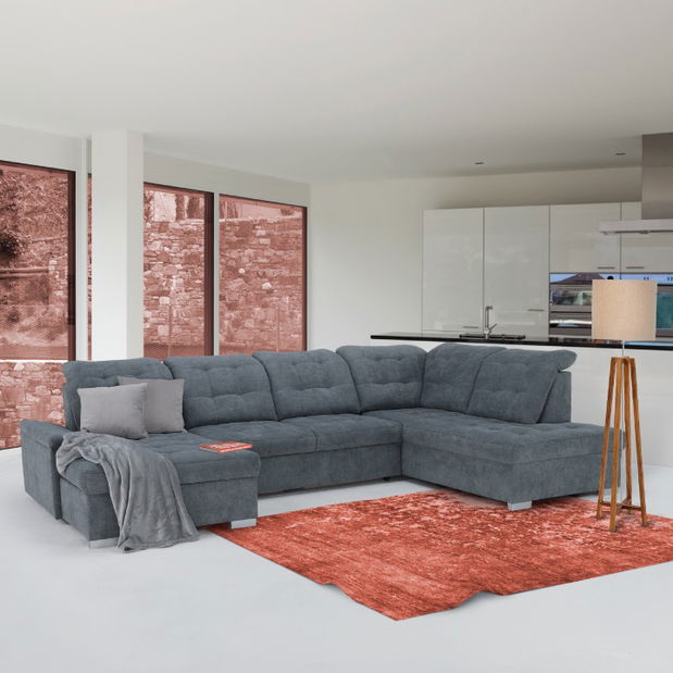 Rohová sedací souprava Nicoleta U (L)