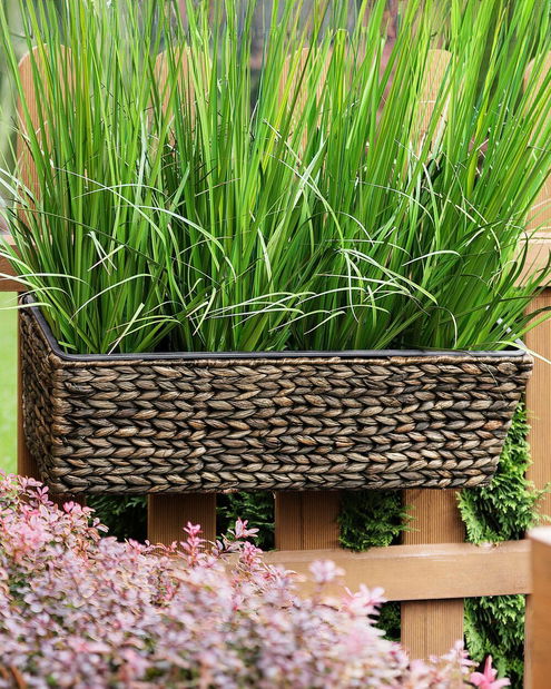 Květináč KAWAS 20x60x18 cm (hnědá)