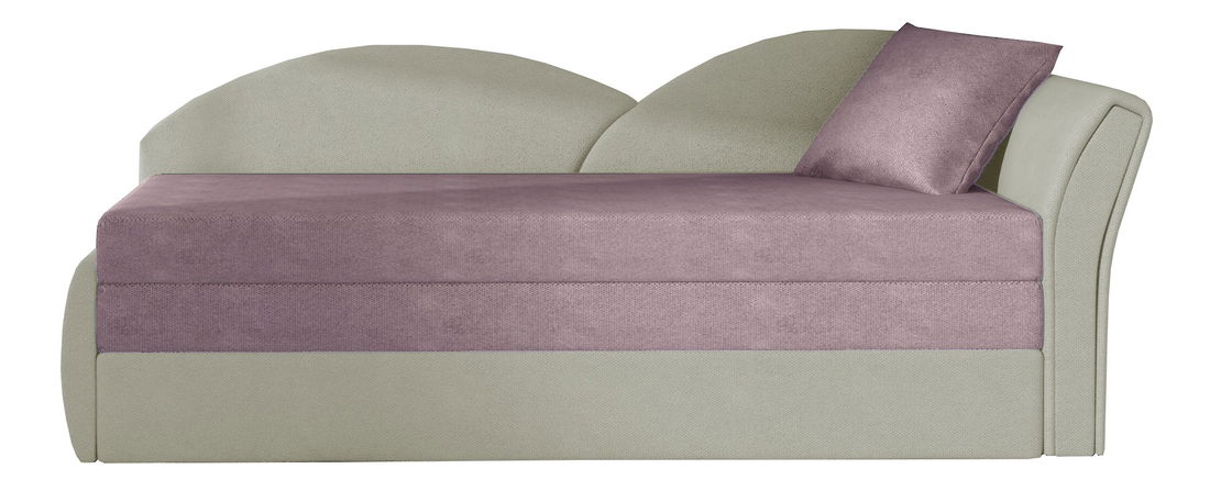 Pohovka dvousedačka Agira 31 (béžová + růžová)