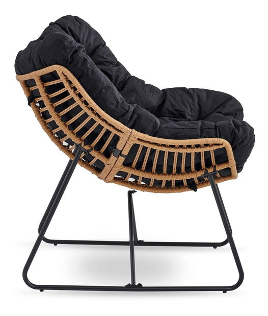 Zahradní křeslo Frigorifico (černá)