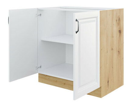 Dolní kuchyňská skříňka Vintageline 80 D 2F BB (bílá)