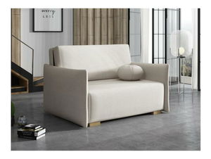 Rozkládací pohovka Carivia Glov II (krémová) (s úl. prostorem)