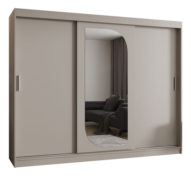 Šatní skříň 250 cm Lulu (kašmír)