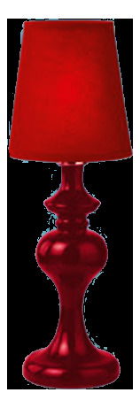 Noční lampa TK1071 červená