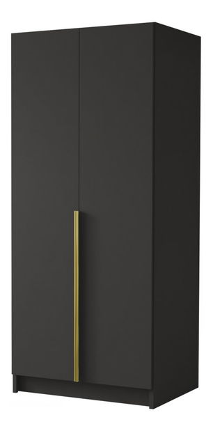 Šatní skříň Smagano I (černá)