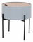 Příruční stolek Moris (šedá + černá)