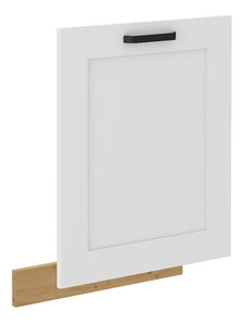 Dvířka na myčku nádobí Lesana ZM 713x596 (bílá + dub artisan)