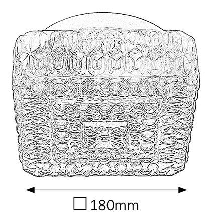 Stropní svítidlo Grace 2436 (bílá + průhledná)