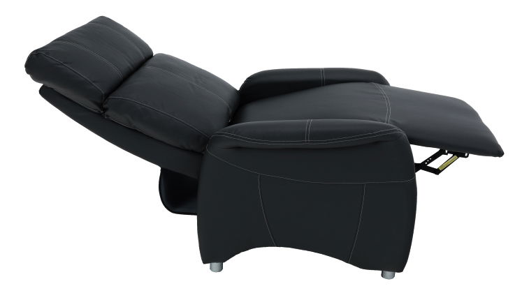Relaxační křeslo Francesco CH-113100 kůže PU černá