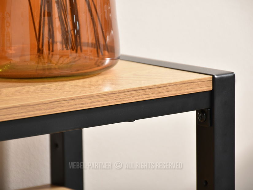 TV stolek/skříňka Elena (dub + černá)