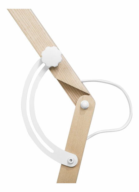 Stojanové svítidlo Heft (bílá)