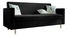 Pohovka trojsedačka Meadow (černá)