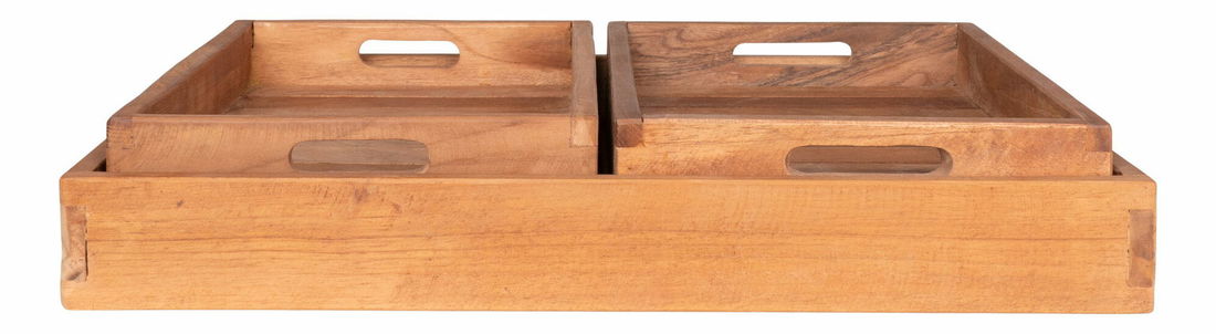 Tác/podnos Fornelia 2 (teakové dřevo)