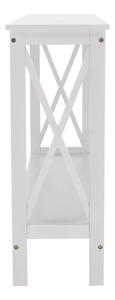 Konzolový stolek Agnes (bílá)