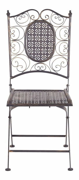 Set 2 ks. zahradních židlí Beatriz (černá)