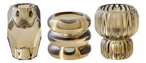 Svícen 3 ks Csaloria 20 (tmavě hnědá)