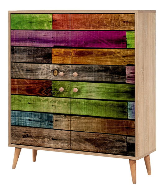 Předsíň Maluxe 726 (dub sonoma + antracit)