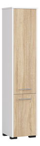 Koupelnová skříňka Farid TYP4 (bílá + dub sonoma)