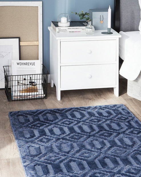 Koberec 150 cm Adente (námořnická modrá)