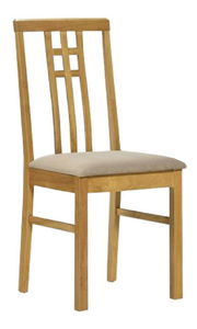 Jídelní židle Sarven (dub sonoma + krémová)