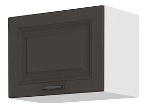 Horní kuchyňská skříňka Sheila 50 GU 36 1F (bílá + grafit)