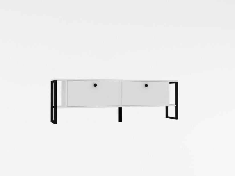 TV stolík/skrinka Satadu 2 (bílá)