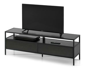 TV stolek/skříňka Subsidios (černá)