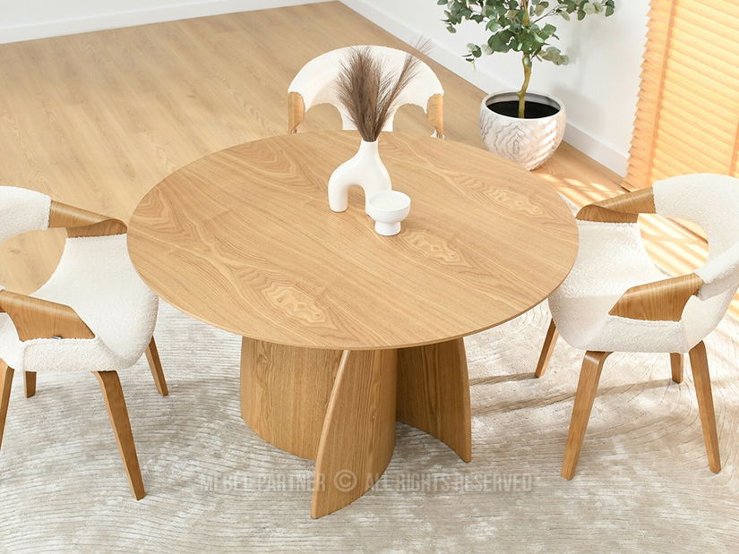 Jídelní stůl Gustado (dub) (pro 4 osoby)