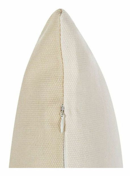 Sada 2 ozdobných polštářů 30 x 50 cm Niere (béžová)