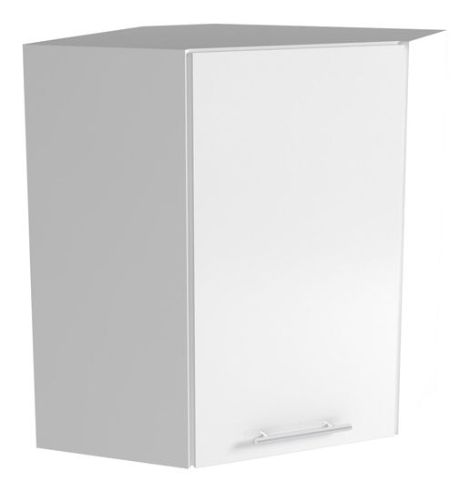 Horní kuchyňská skříňka, rohová Vento GN-60/72 (bílá + bežová) *výprodej