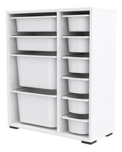 Organizér na hračky Dremonka 10 (bílá)